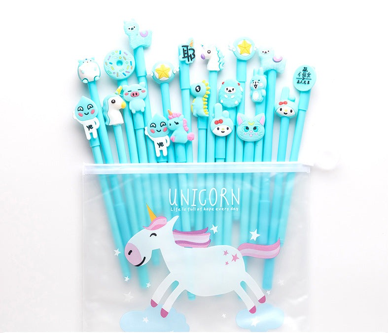 Urban Festivities Unicorn Gel Pens Unicorn Stationary Pens Set for