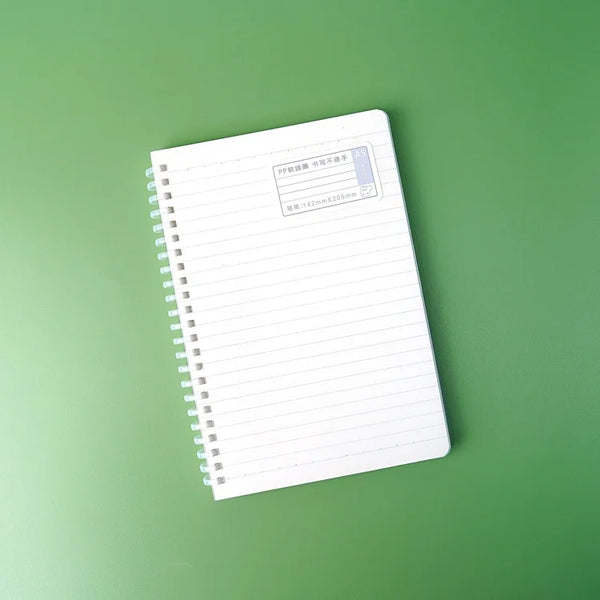 A5 Spiral Soft Coil Lined Notebook