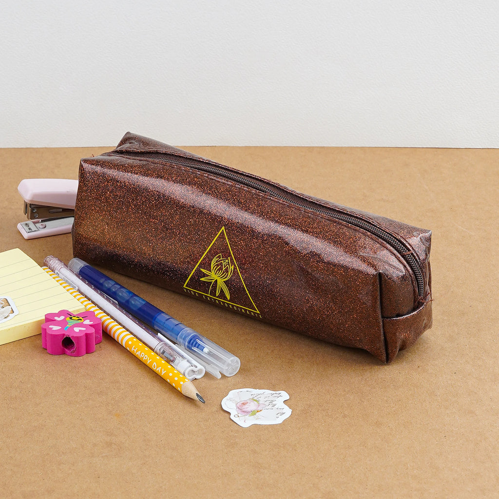 PVC Glittery Pencil Case