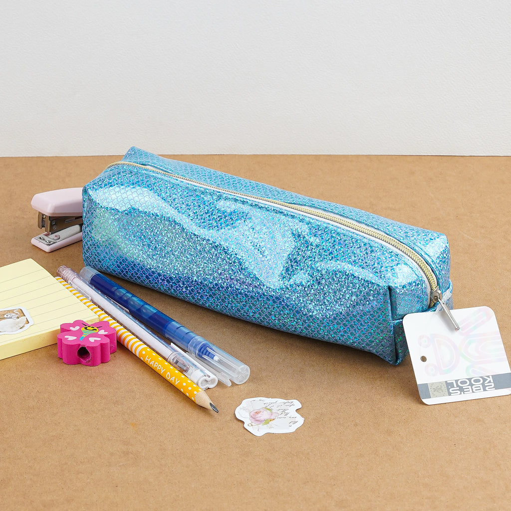 PVC Glittery Pencil Case