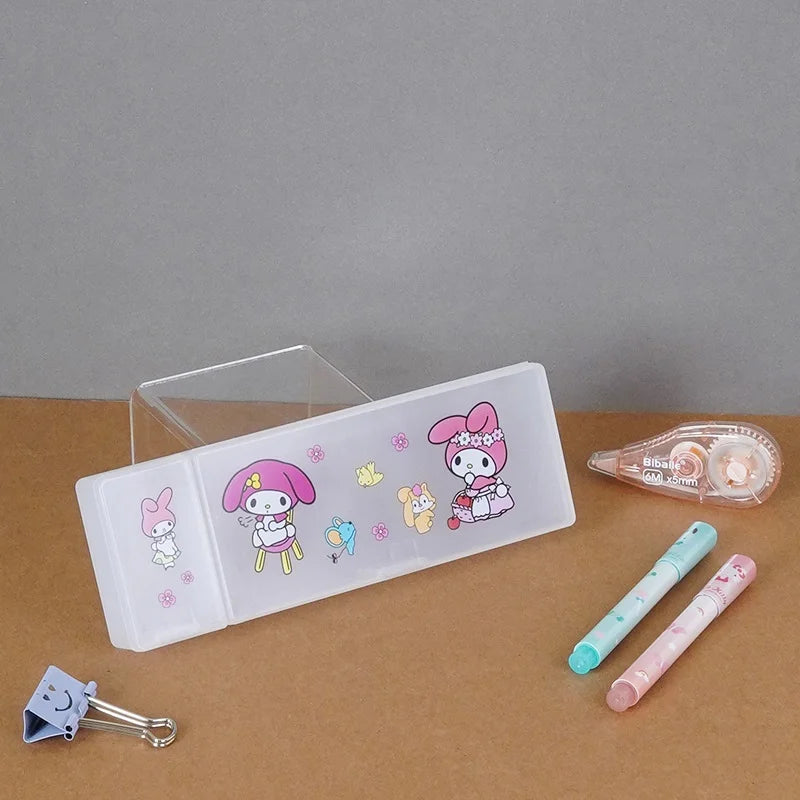 PVC Translucent Pencil Box - Sanrio