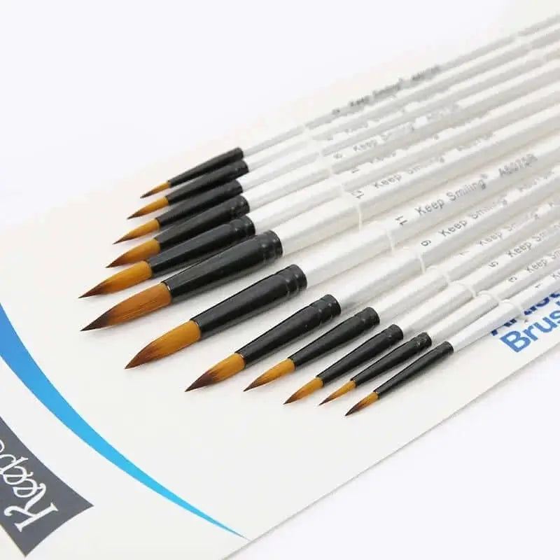 PaintBrushesSetof12WhiteBody#Paintmixers#Paintaprons#Paintbrushesholders#Paintingmediums#Brush#Paintpens#Paintmarkers#Paintpalettes#Paintcans#Paintbrushes#Paletteknives#Paintrollers#Painttrays#Paintsprayers#Paintsponges