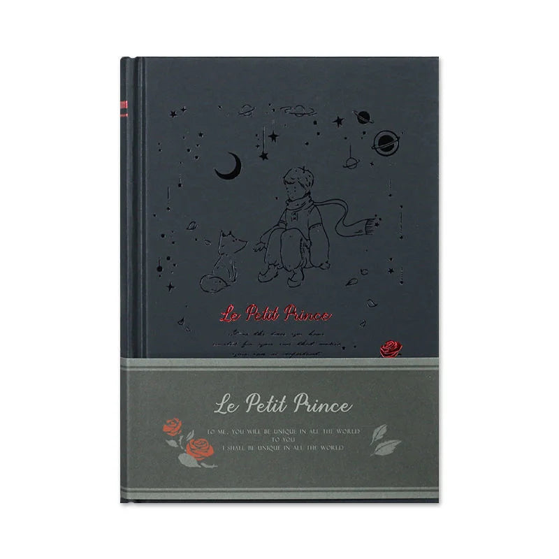 Little Prince Retro Black Cover Journal