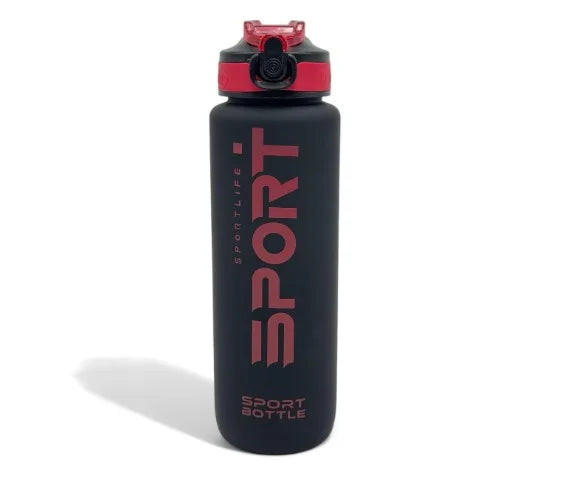 Premium Plastic Sports Water Bottle With Straw