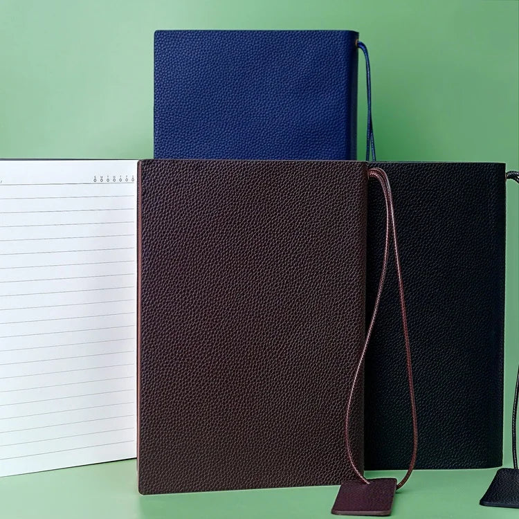 Pu Leather Soft Cover Notebook Diary