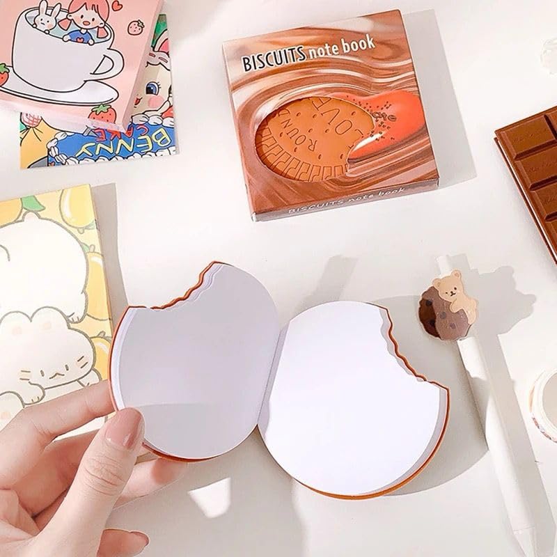 Round Biscuit Mini Scented Diary/ Notepad