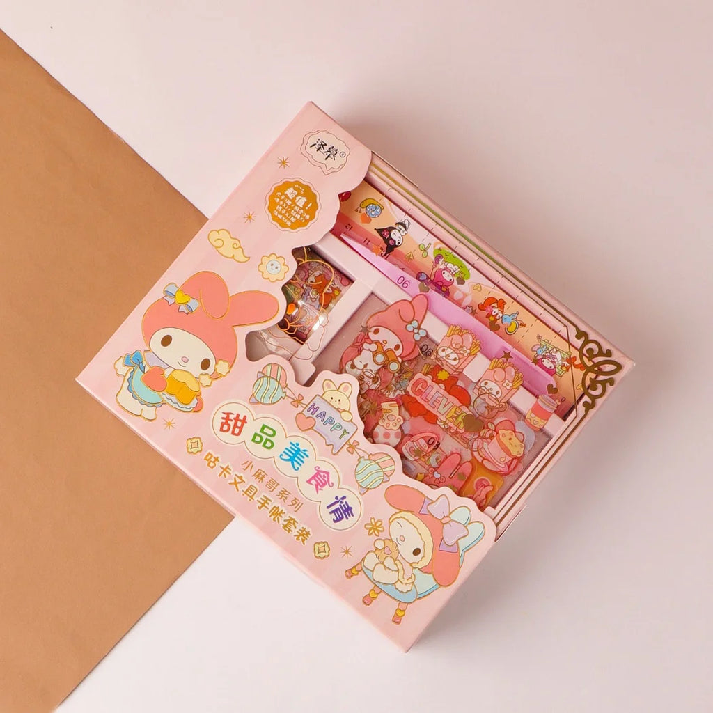 Sanrio Guka Stationery Sticker DIY Set Box