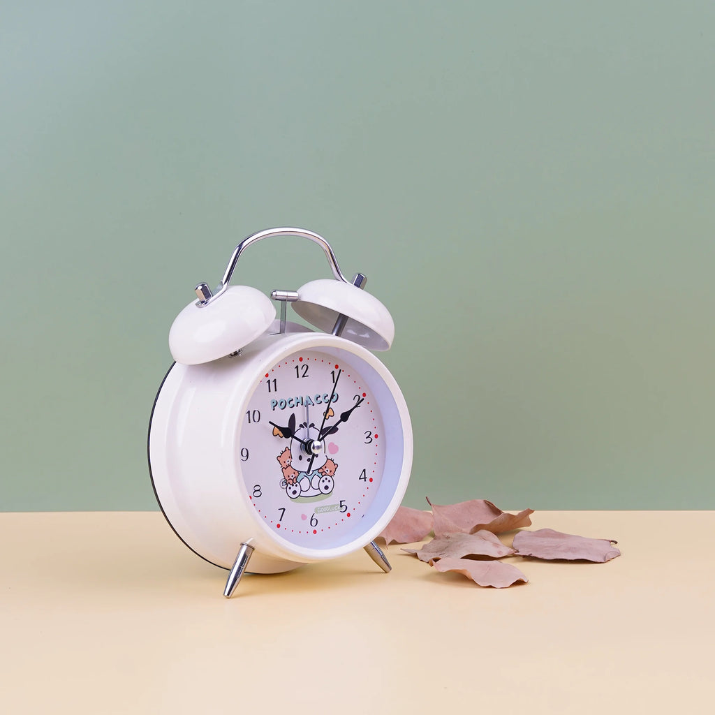 Sanrio Kiwaii Cartoon Bell Table Clock with Alarm