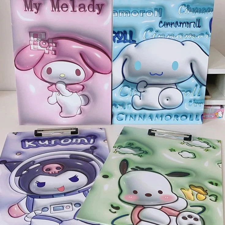 3D Printed Sanrio Series File Clip Board