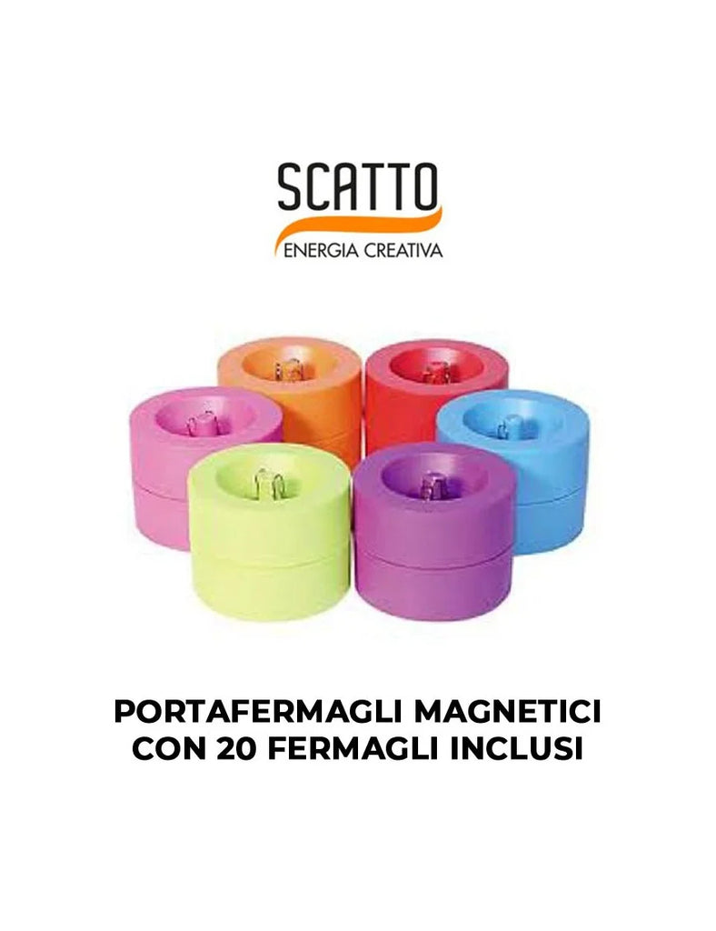 Scatto Magnetic Paper Clip Box