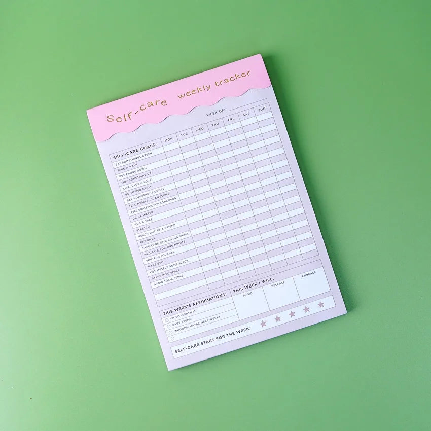 Self-care Weekly Goals Planner