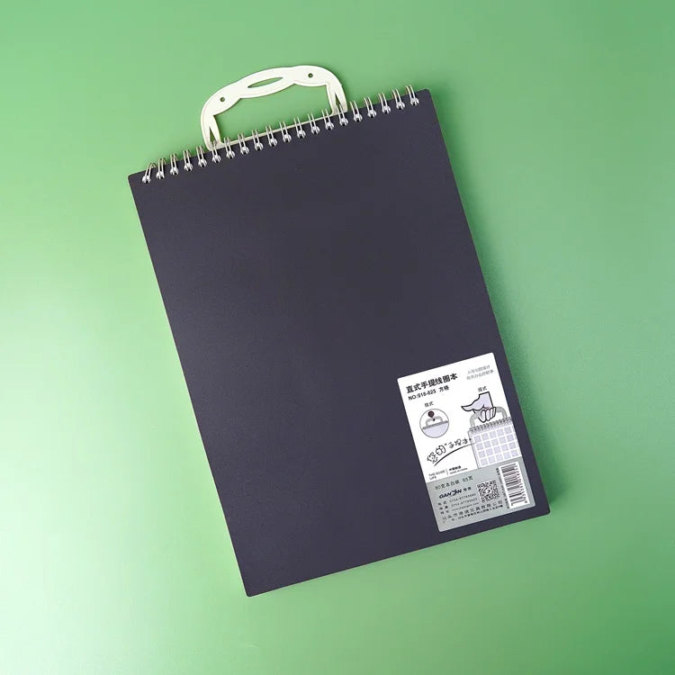 Flip up Style with Handle Grid Notepads