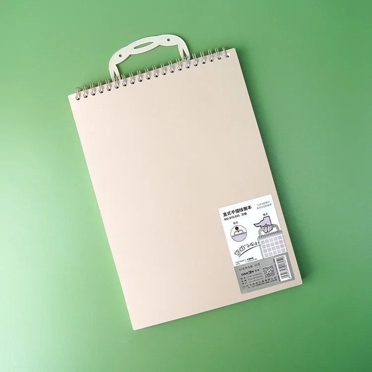 Flip up Style with Handle Grid Notepads