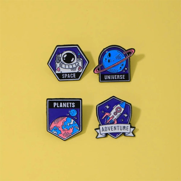 Space Series Enamel Pin