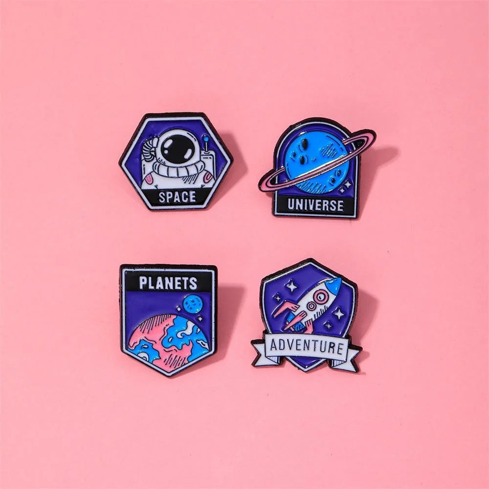 Space Series Enamel Pin