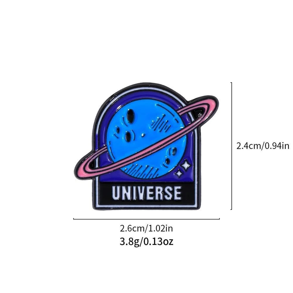 Space Series Enamel Pin