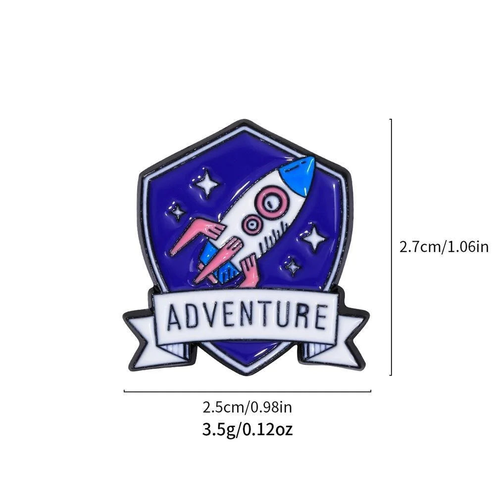 Space Series Enamel Pin