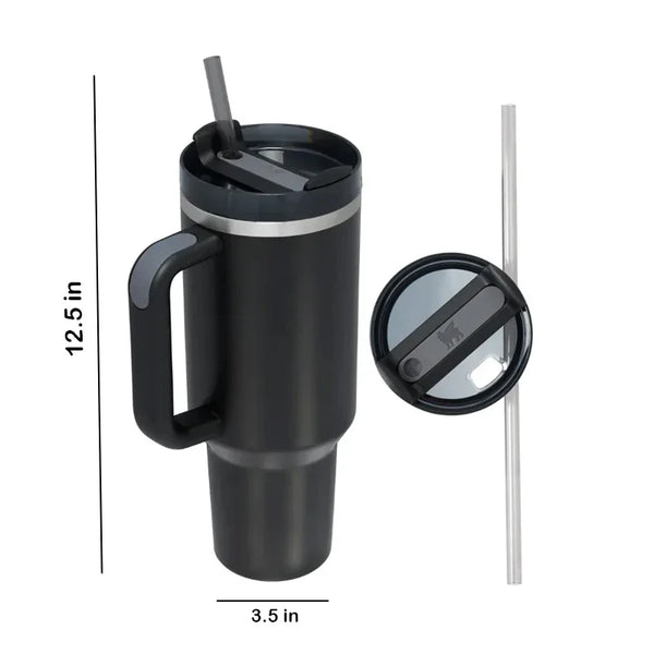 THE QUENCHER H2.0 FLOWSTATE™ TUMBLER - BLACK