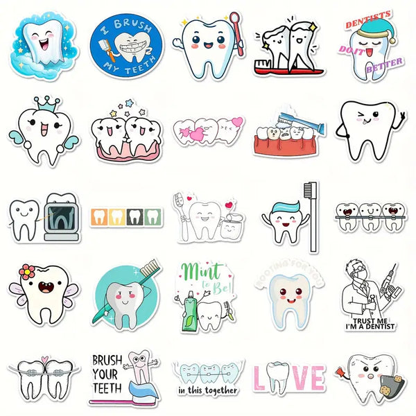 Dentists Stickers Pack