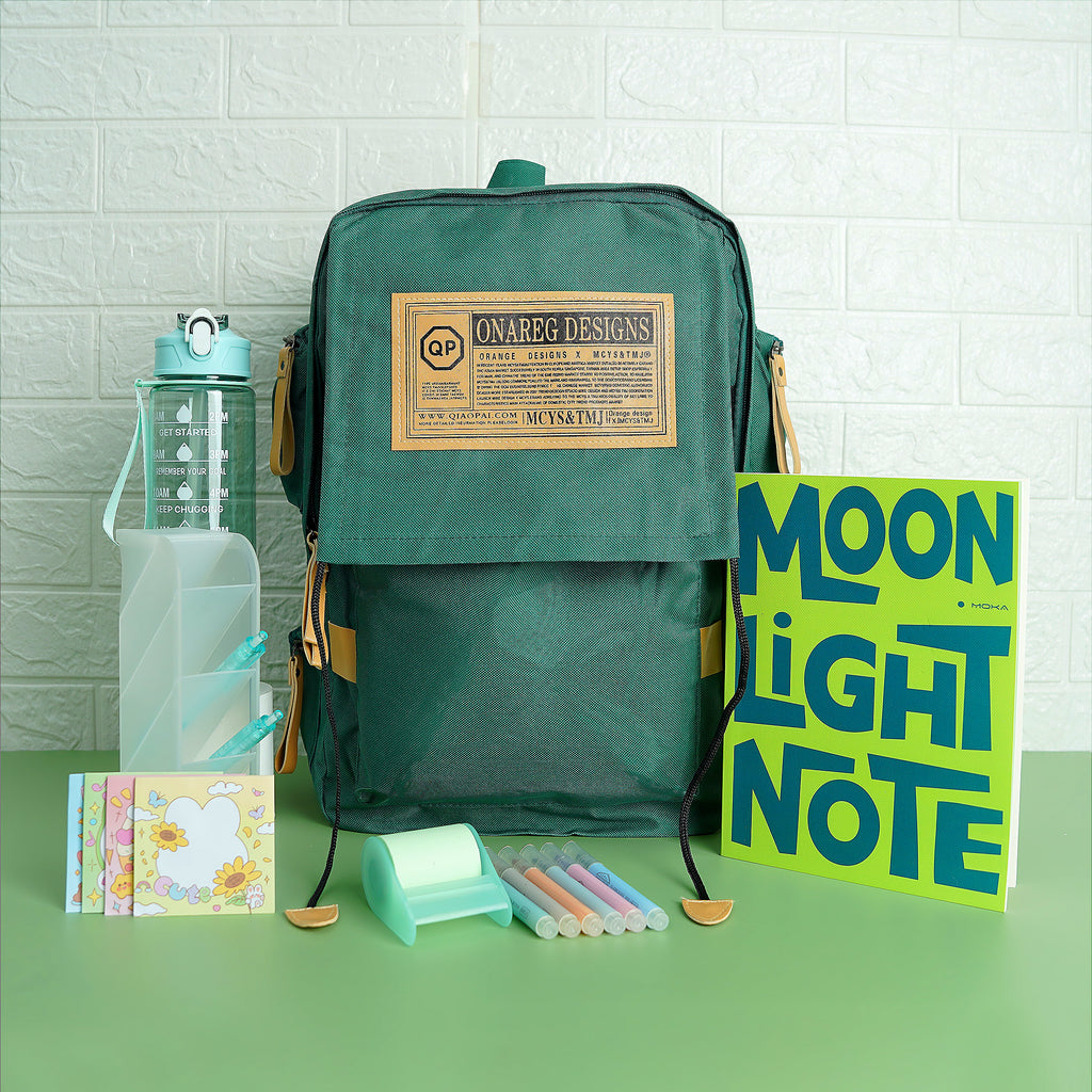 Green Back to School Stationery Deal