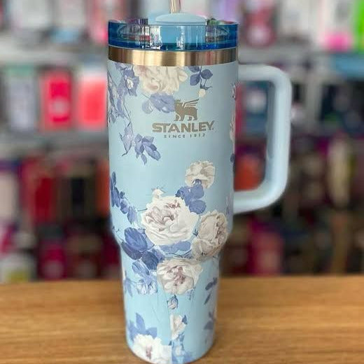 THE QUENCHER H2.0 FLOWSTATE™ TUMBLER - Blue Floral