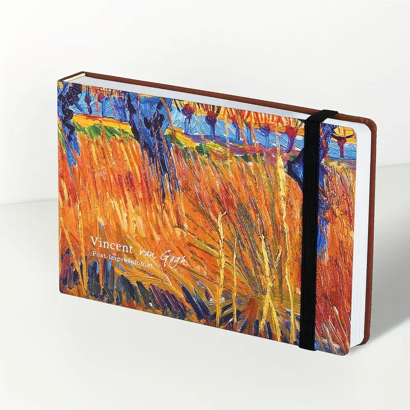 Van Gogh Inspired Oil Painting Art Sketchbook