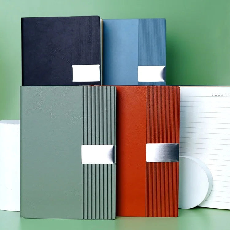 Vertical Striped Style Office Diary Notebok