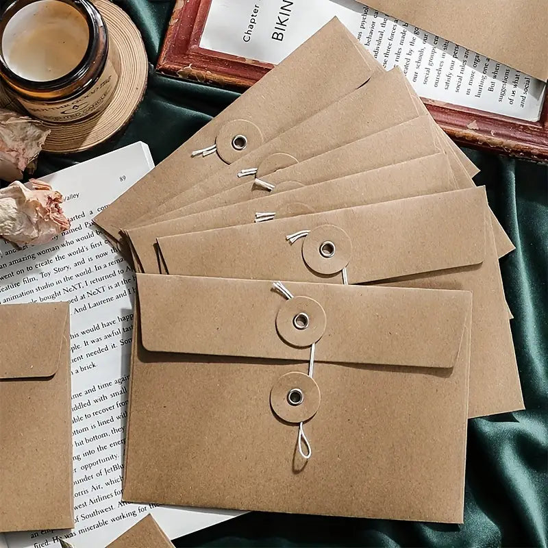 Vintage Brown Kraft Envelopes