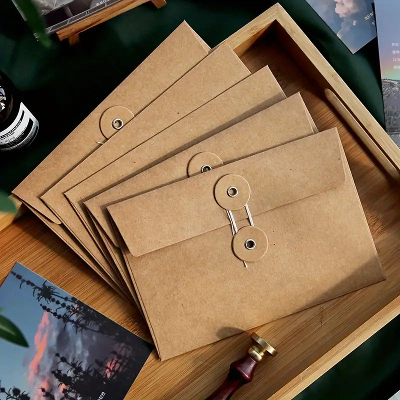 Vintage Brown Kraft Envelopes