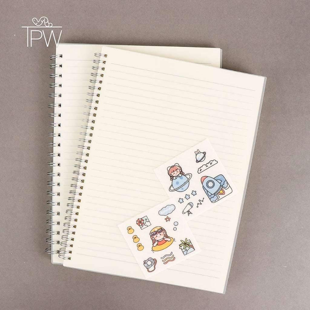 A4 Large Size Lined Notebook Notepad