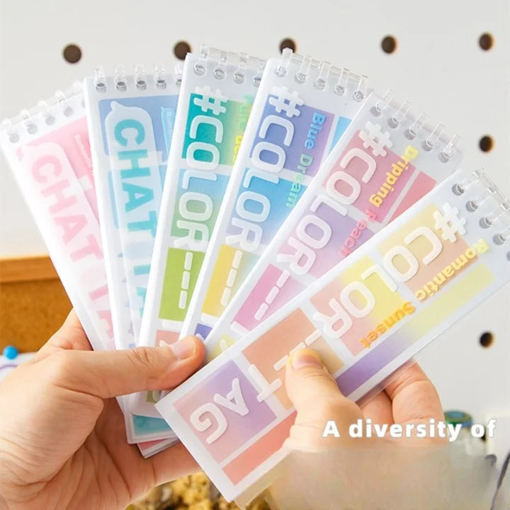 Writable Index Color Label Sticker Book