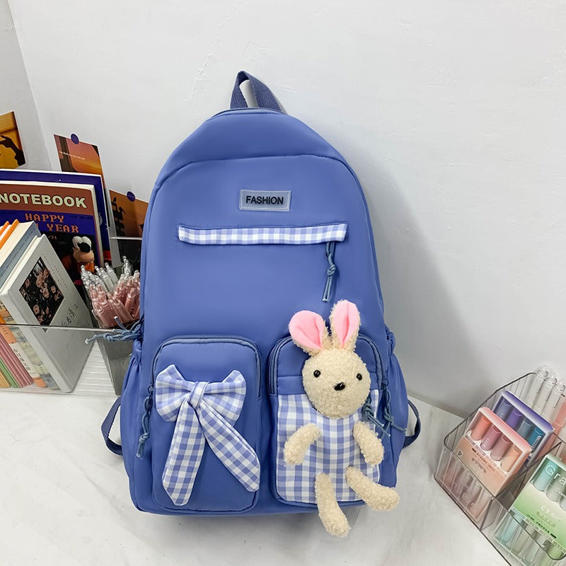 Rabbit and Ribbon Fresh Color Backpack