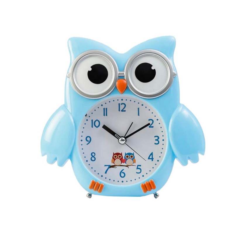 Owl Shape Table Clock with Alarm