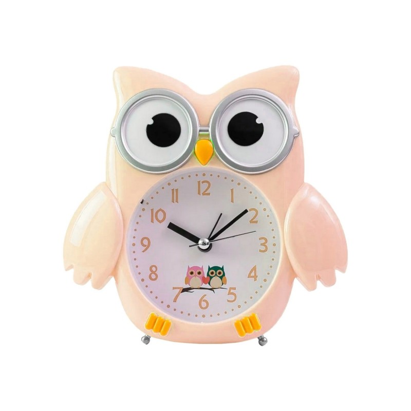 Owl Shape Table Clock with Alarm