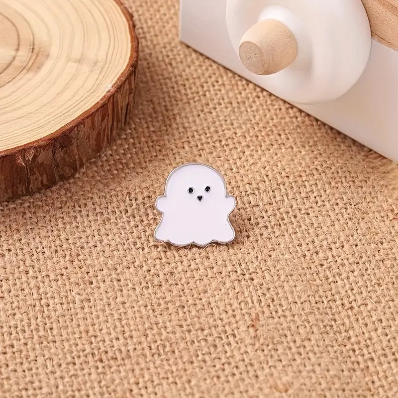 Casper The Ghost Enamel Pin & Brooch