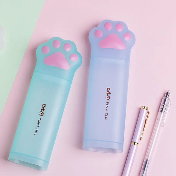 Cute Cartoon Cat Paw Pencil Case