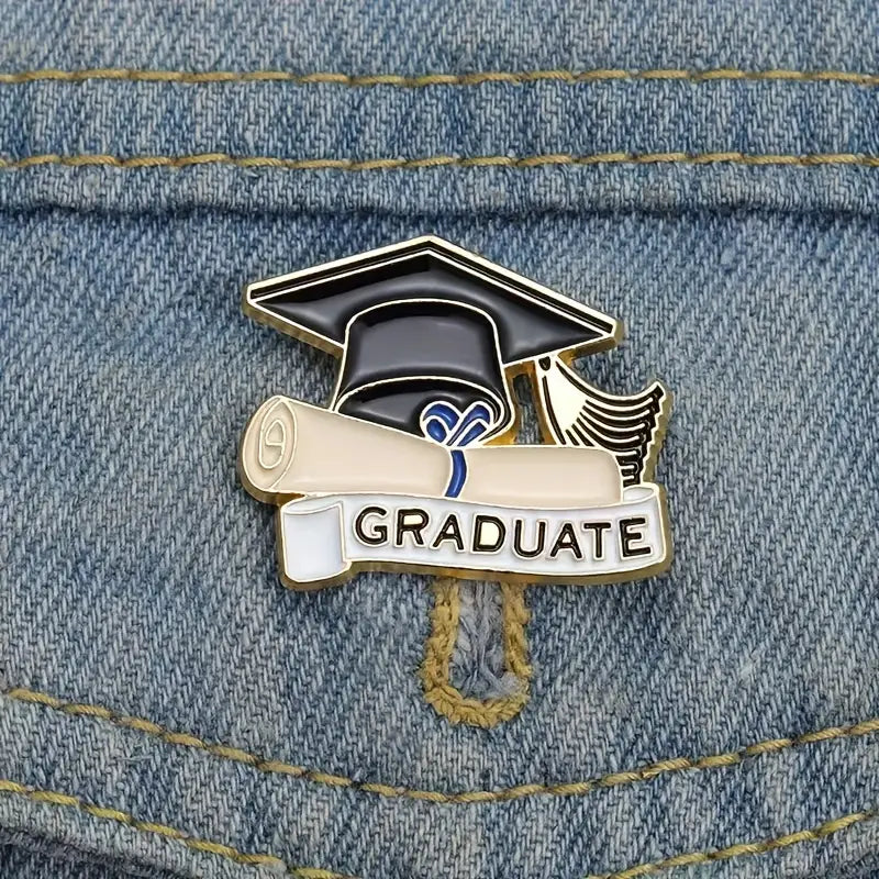 Enamel Pin - Graduation Cap