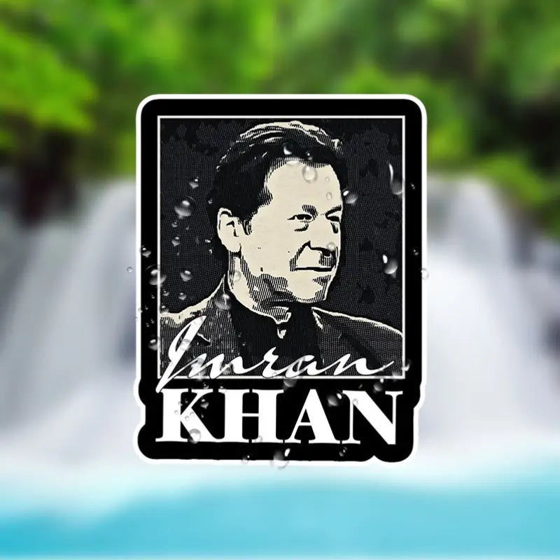 Imran Khan Matte Vinyl Decal Sticker