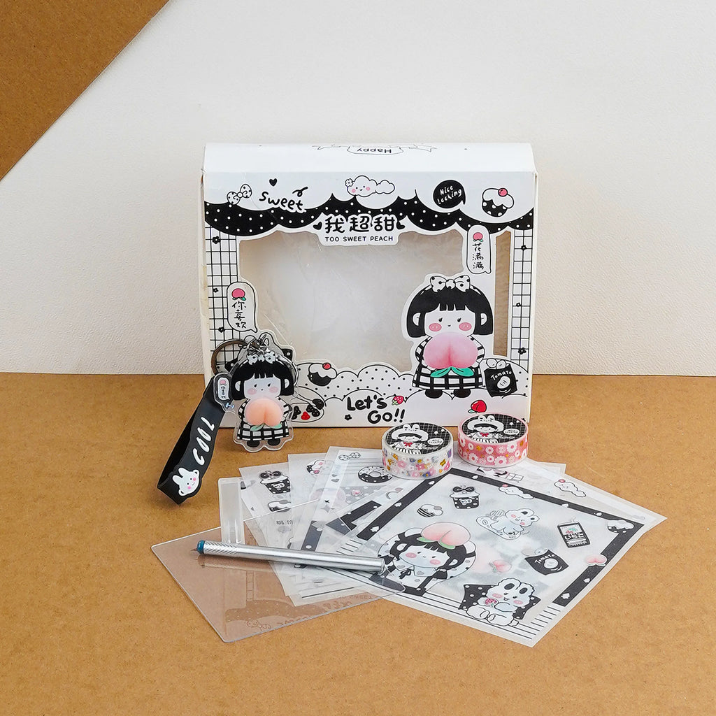 DIY Kiwaii Keychain Acrylic Sticker Box