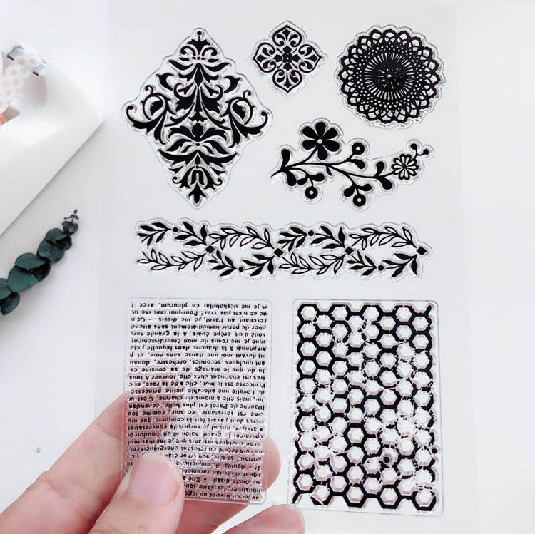 Transparent Pealable Silicon Stamp Sheets