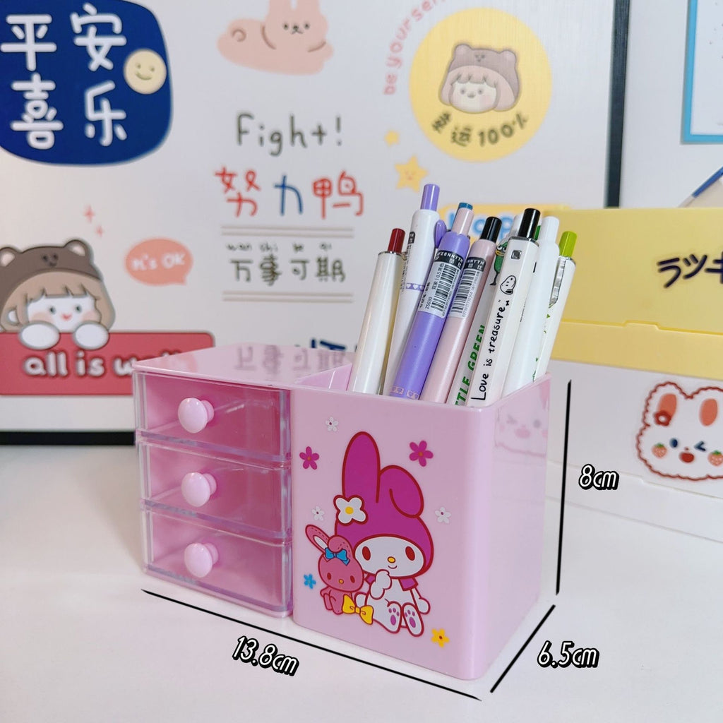 Sanrio Series Mini Drawer & Pen Storage Box