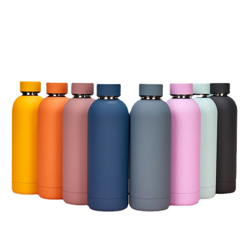 Color Coated Steel Thermos Bottle