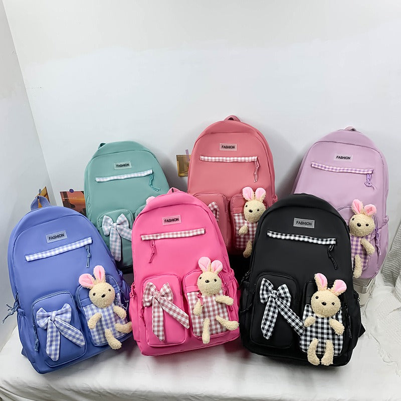 Rabbit and Ribbon Fresh Color Backpack