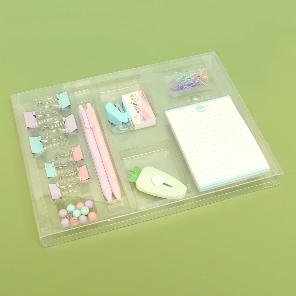 Mix Stationery Set with Thumb Pins