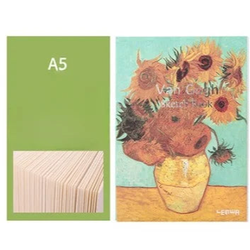 Van Gogh Oil Painting Cover Journal Sketch Book