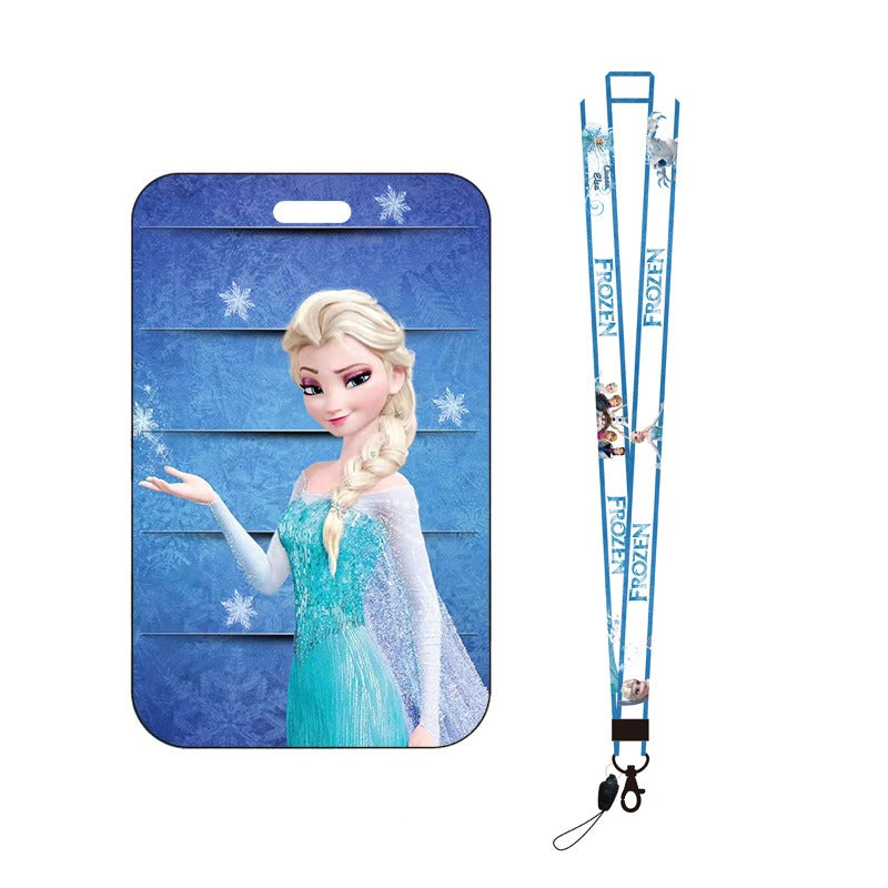 Multipurpose Student ID Card Holder - Frozen Series