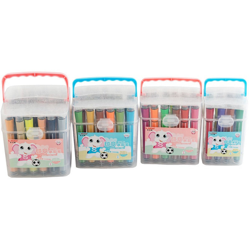 Onmust Stamp Markers for Kids, Washable Watercolor