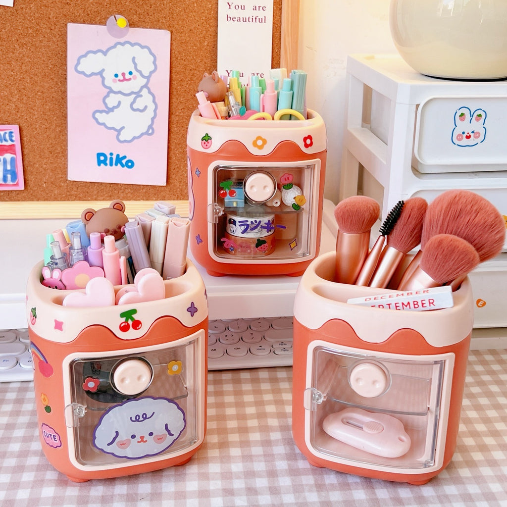 Cute Creative Desk Stationary Organizer and Pen Holder