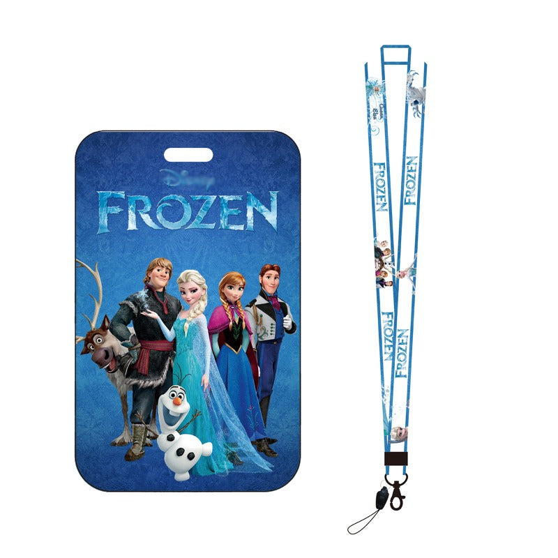 Multipurpose Student ID Card Holder - Frozen Series