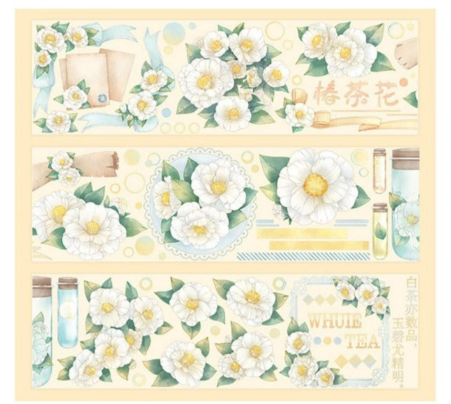 Flower & Fruit Sticker Design Washi Tape